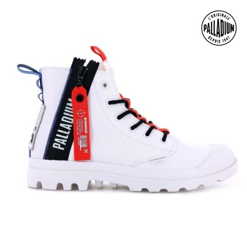 Dámské Boty Palladium Pampa Hi Ticket To Earth Bílé | CZ XHV-21I